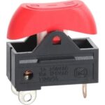 Fön Makinesi Anahtarı 0-1-2 - Kırmızı